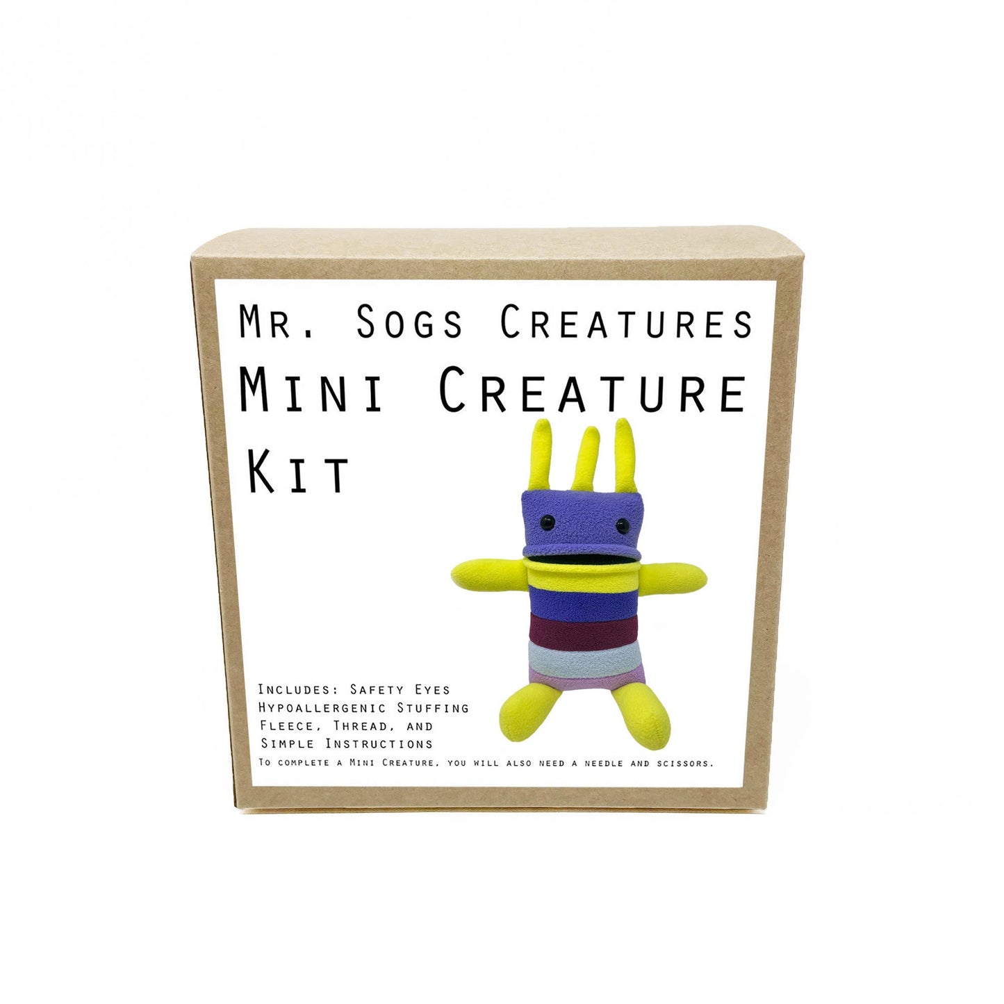 Mini Creature DIY Plush Sewing Kit