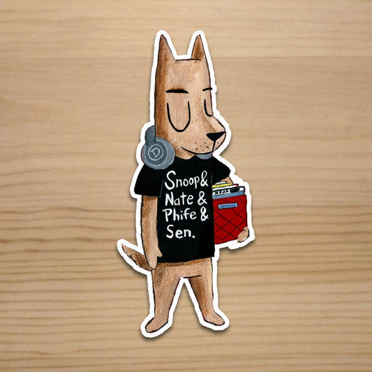 Dogs! Glossy Vinyl Sticker