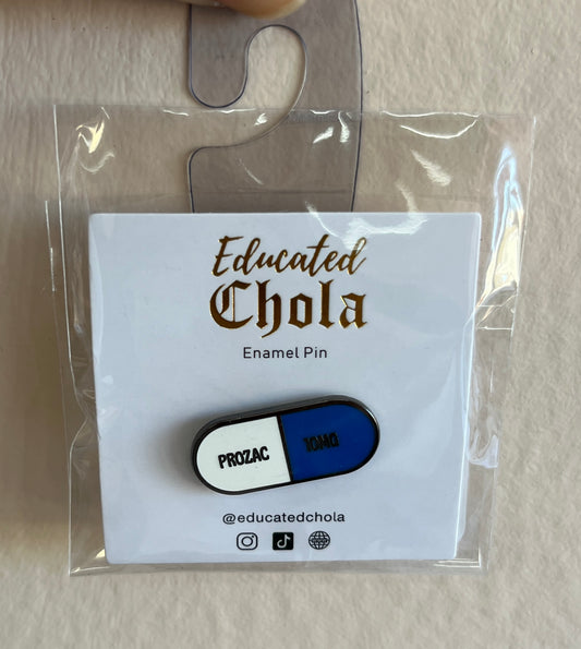 Prozac Enamel Pin