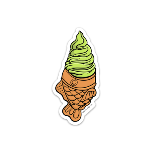 The Taiyaki With Ice Cream Sticker