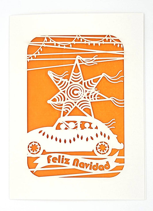 Feliz Navidad with a VW bug y Pinta