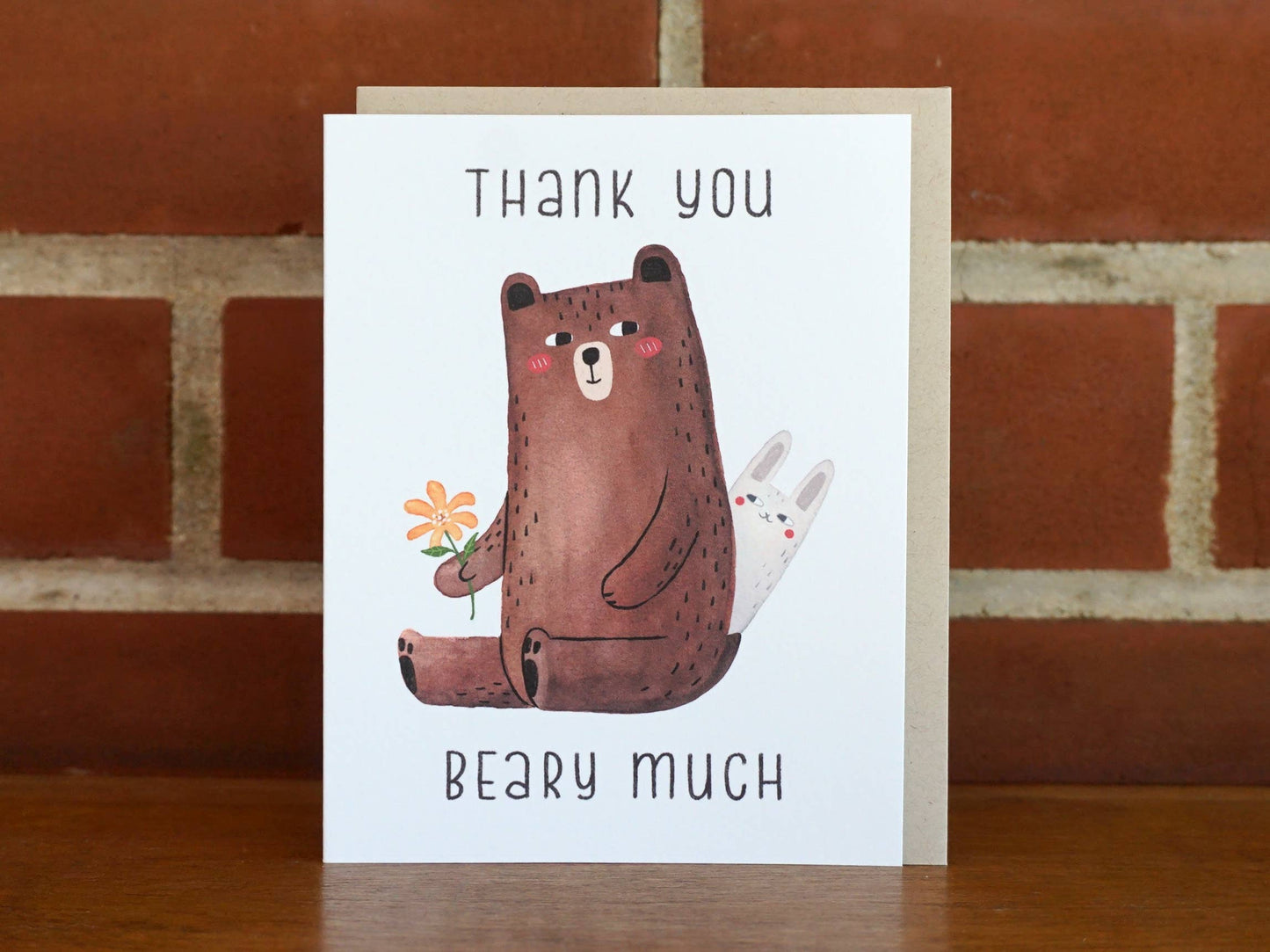 Thank You Beary Much Greeting Card