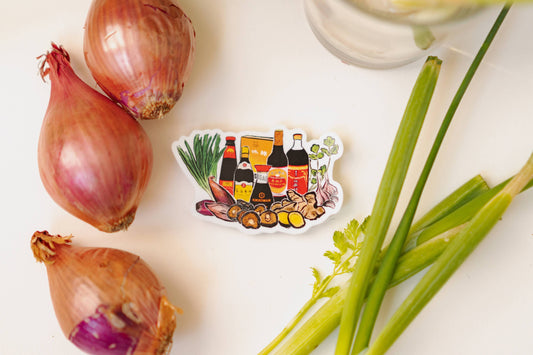 Asian Sauces Sticker