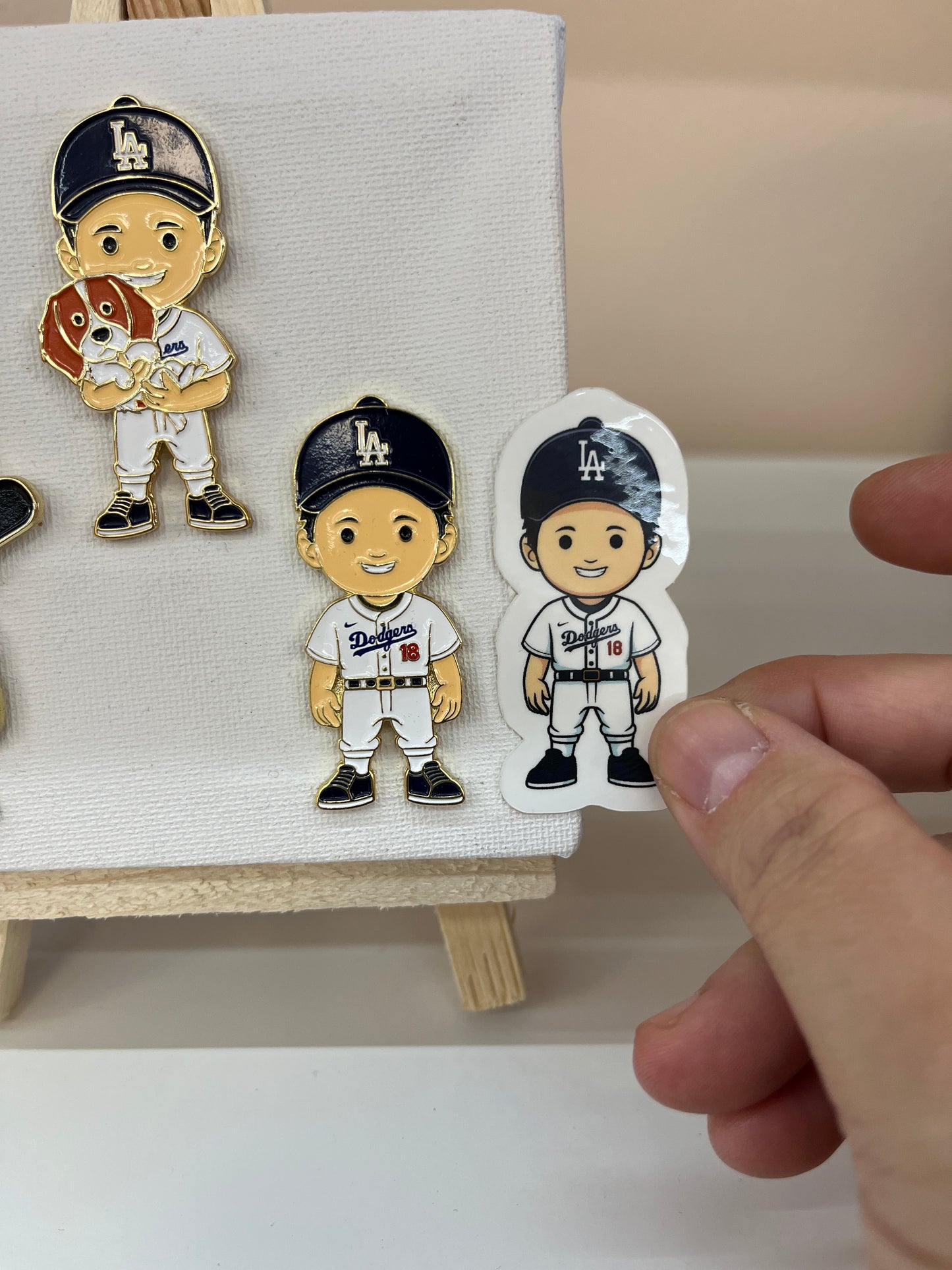 Dodgers Enamel Pins