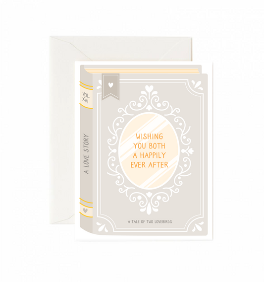 Wishing You Both a Happily Ever After Greeting Card