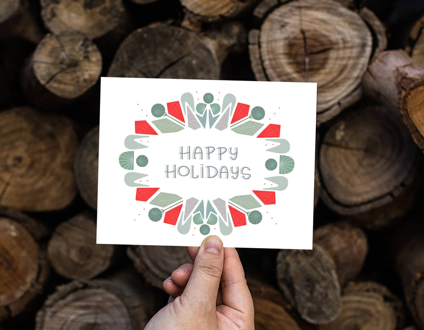 Geometric Holidays | Holiday & Christmas Card