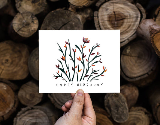 Happy Birthday Blooms | Birthday Collage Card