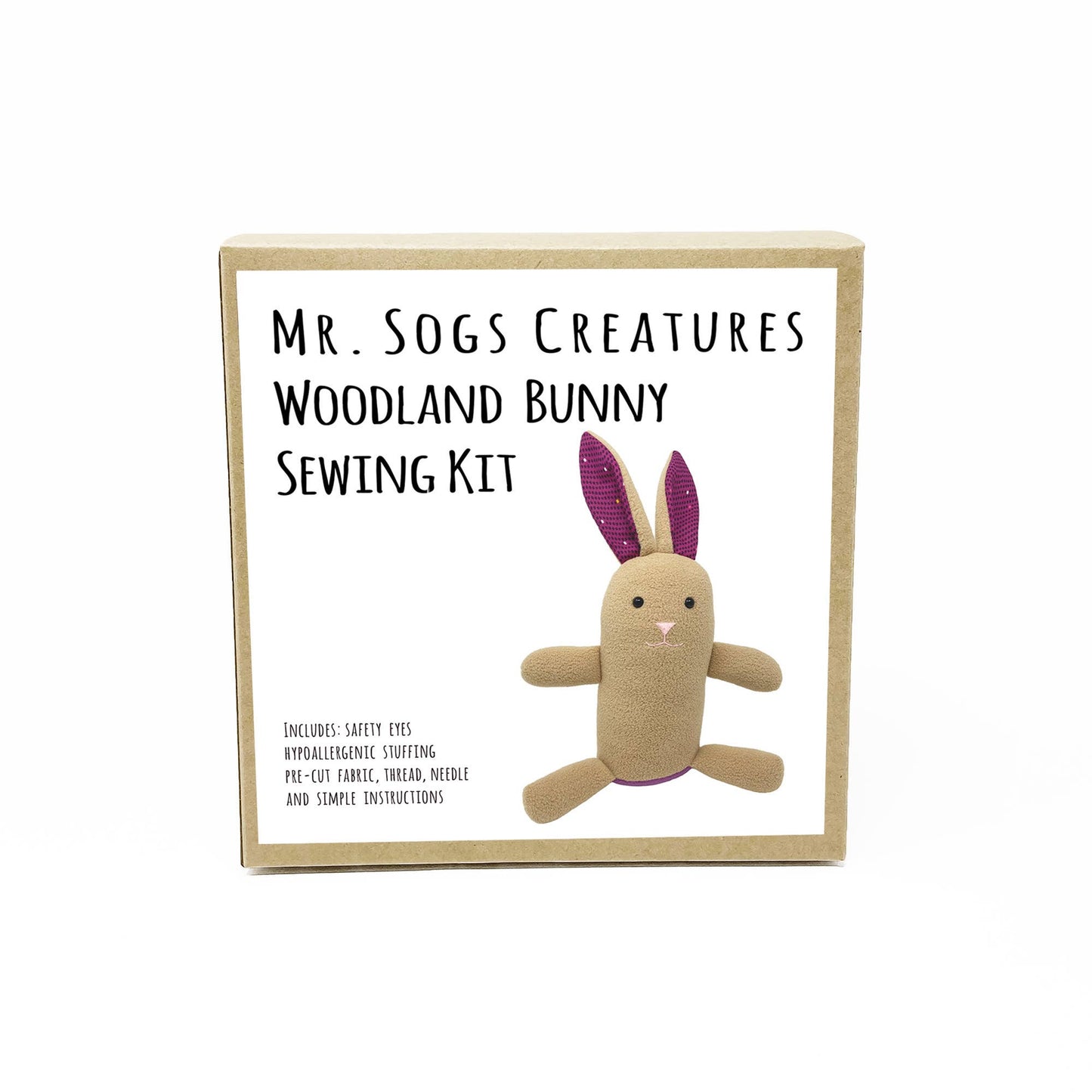 Woodland Creature DIY Plush Sewing Kit