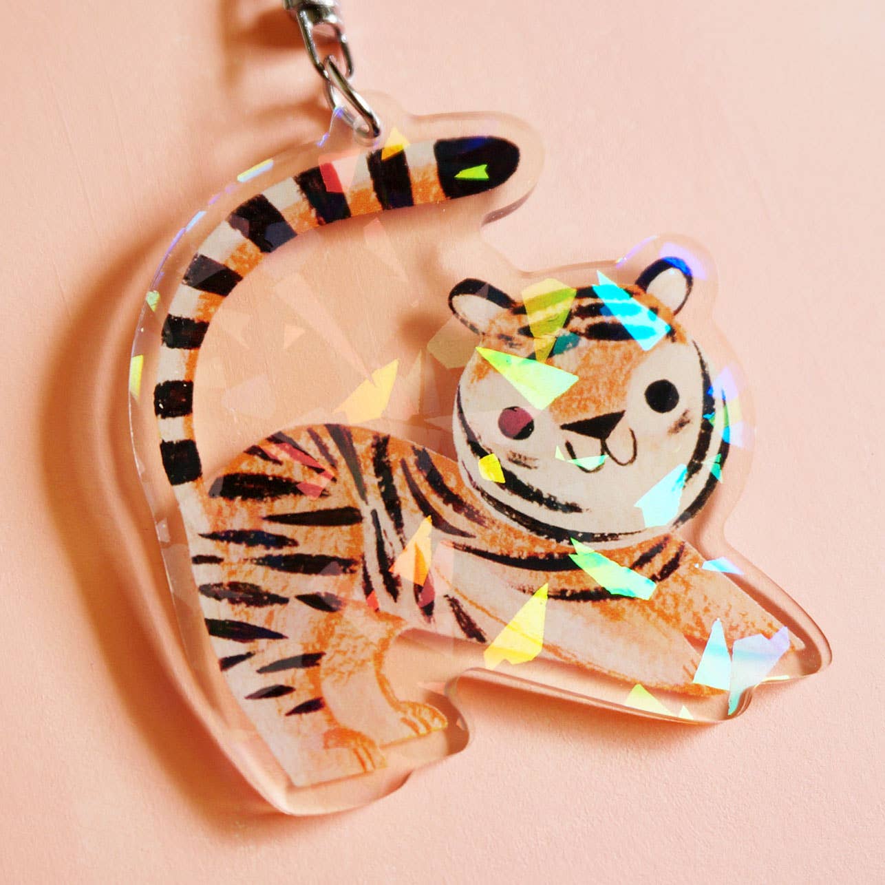 Lil Tiger Keychain Charm