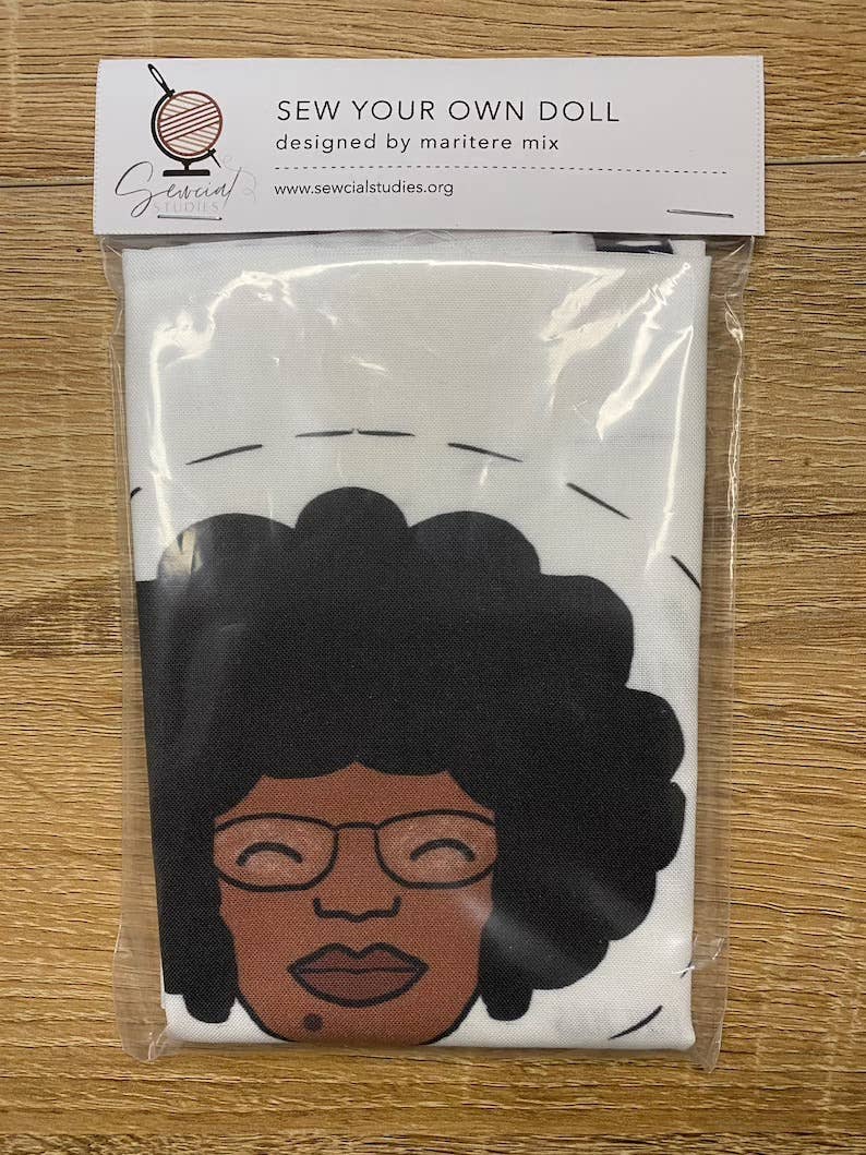 Shirley Chisholm DIY Doll Fabric