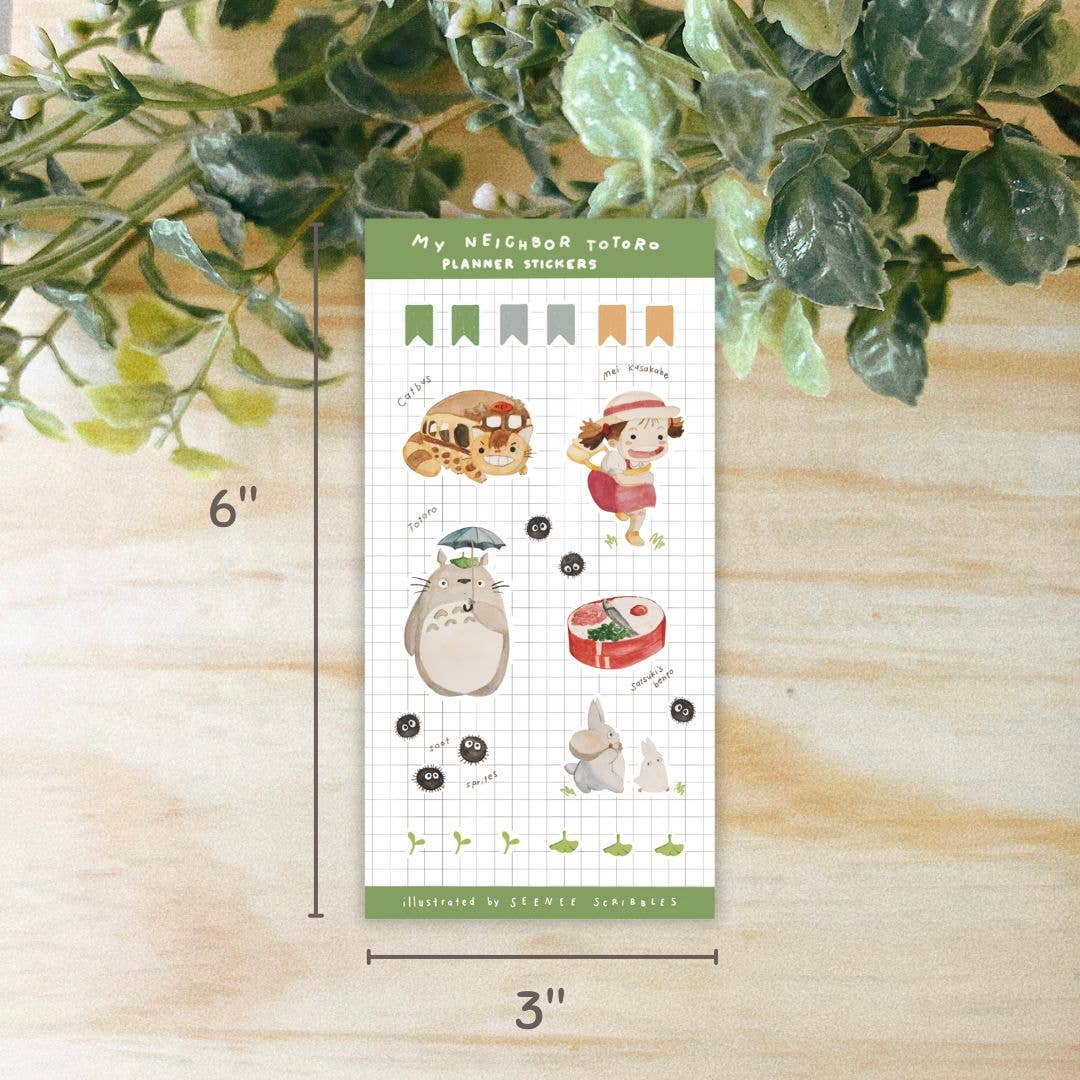 My Neighbor Totoro Sticker Sheet