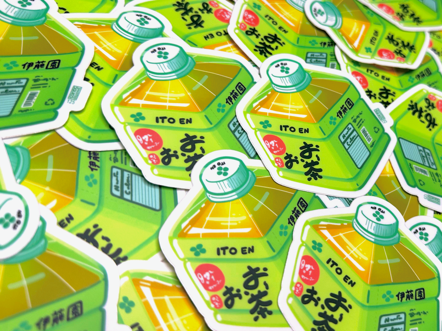 Green Tea Sticker