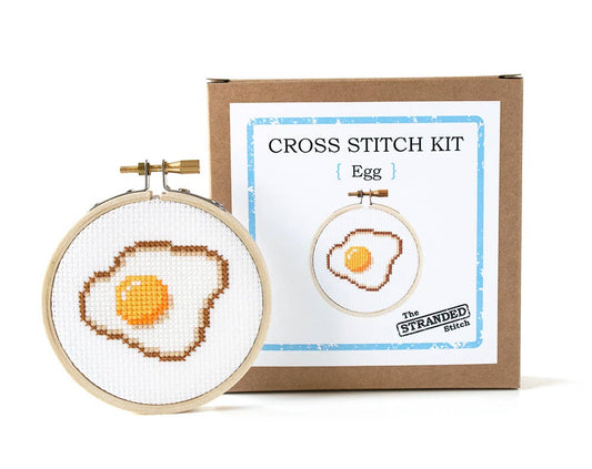 Egg DIY Mini Cross Stitch Kit