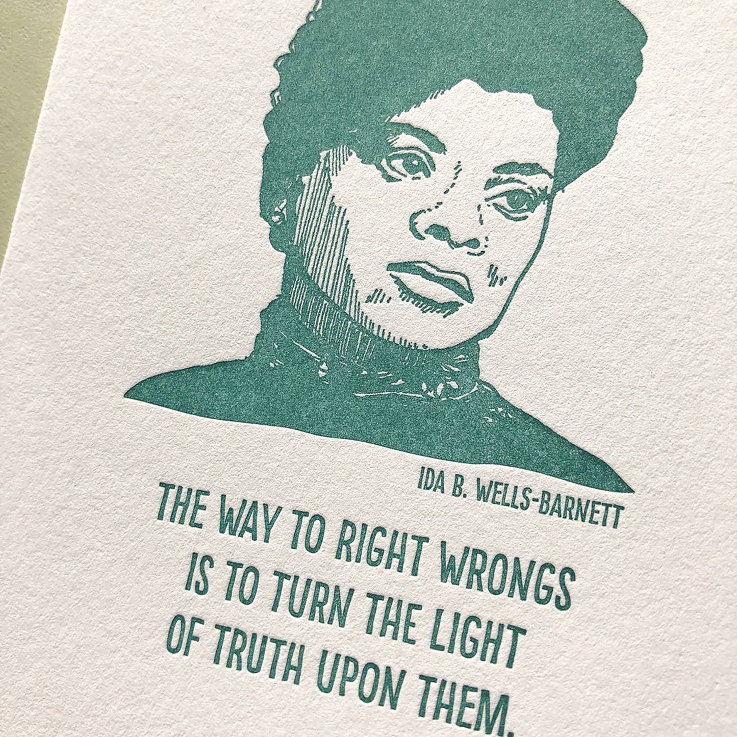 Ida B. Wells card