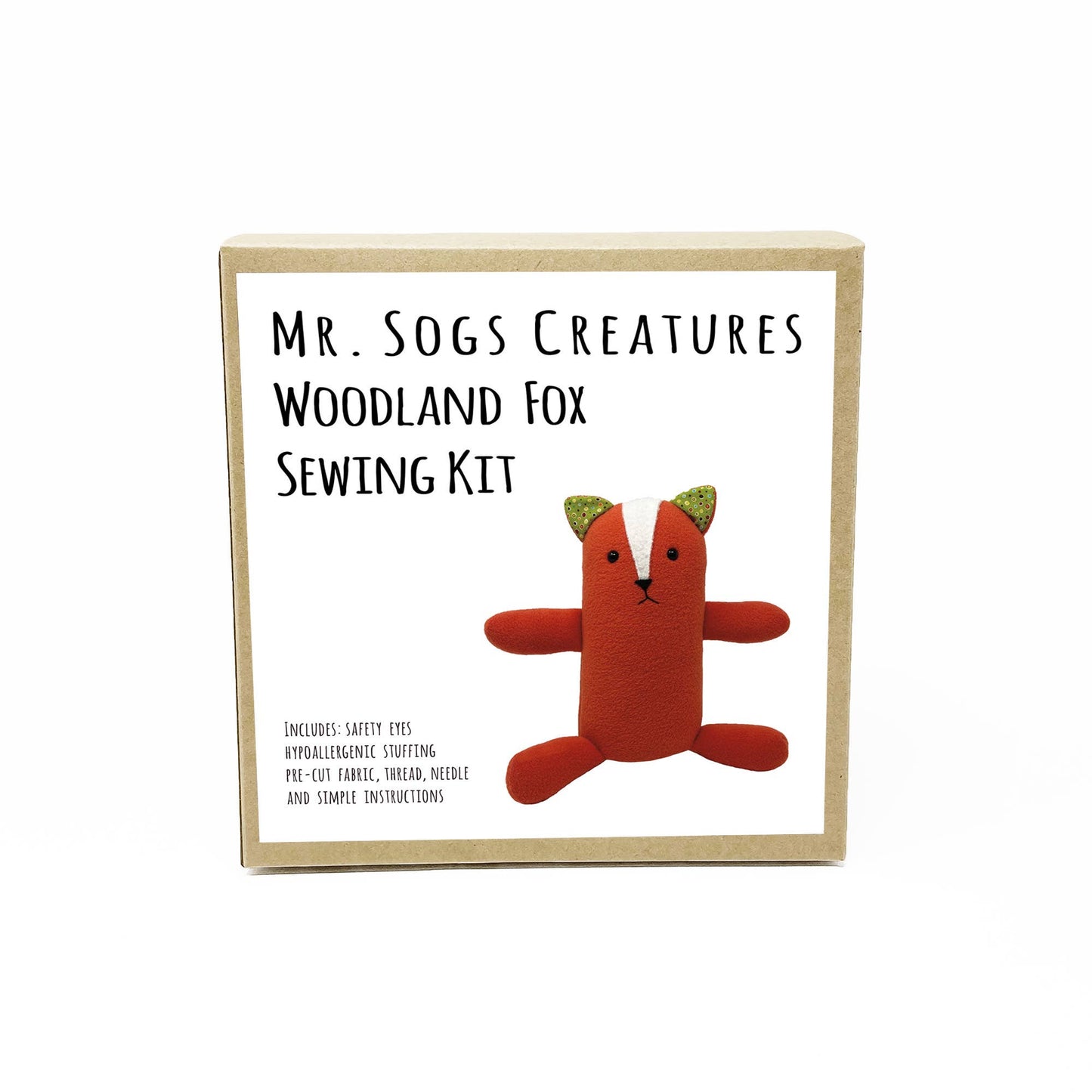 Woodland Creature DIY Plush Sewing Kit