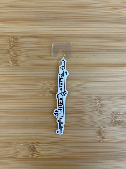 Oboe Sticker (clear)