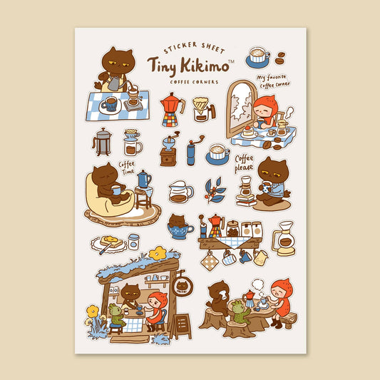 Coffee Corners - Sticker Sheet