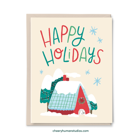 Happy Holiday Home | Christmas | Holiday Greeting Card