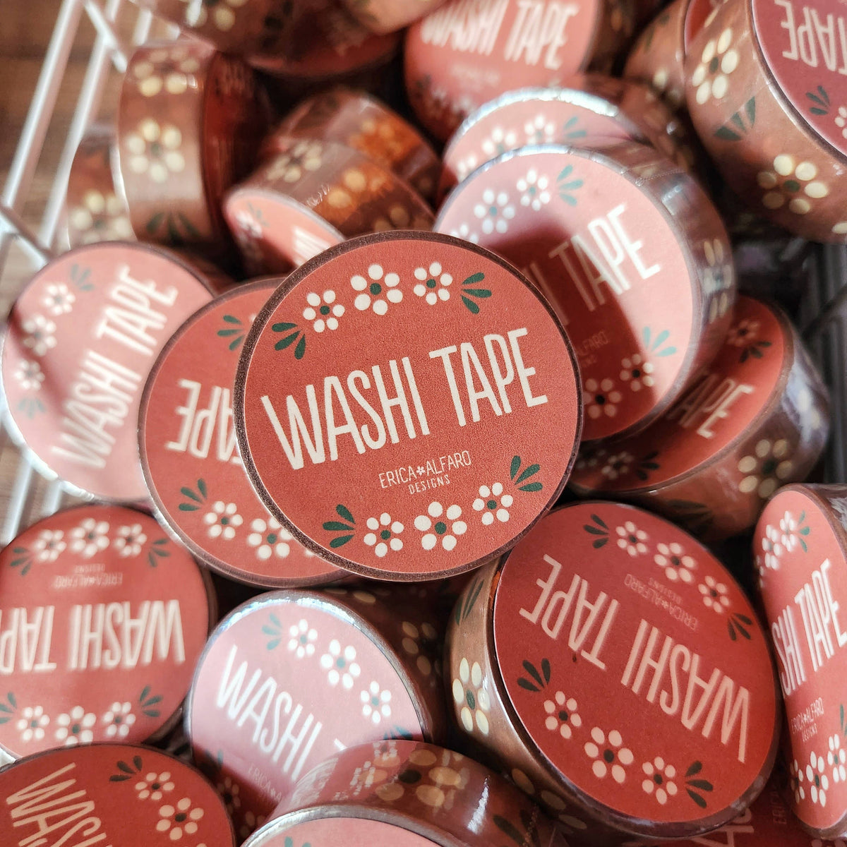 Barro Floral Mexican Washi Tape