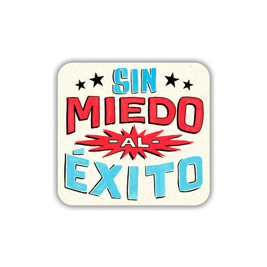 Sin Miedo Al Exito Vinyl Sticker