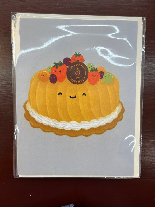 HBD Mango Cake Card