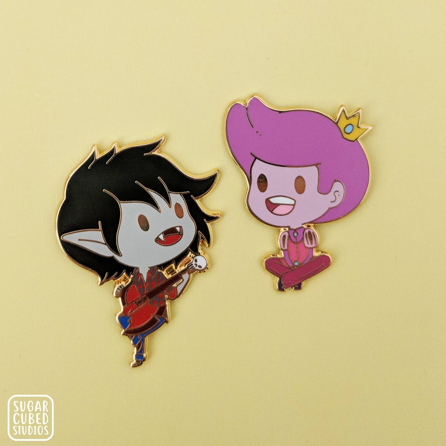 Marshall Lee and Gumball - Bad Little Boy - Enamel Pin