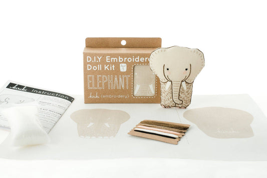 Elephant - Embroidery Kit