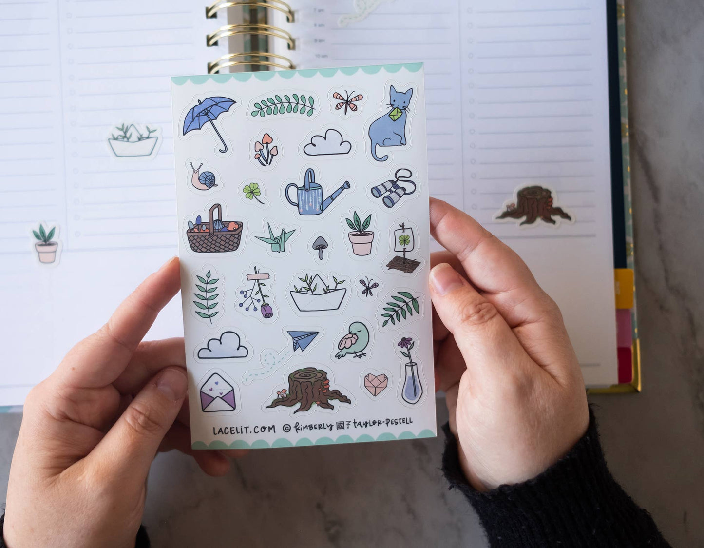 Little Day Planner Stickers | Sticker Sheet