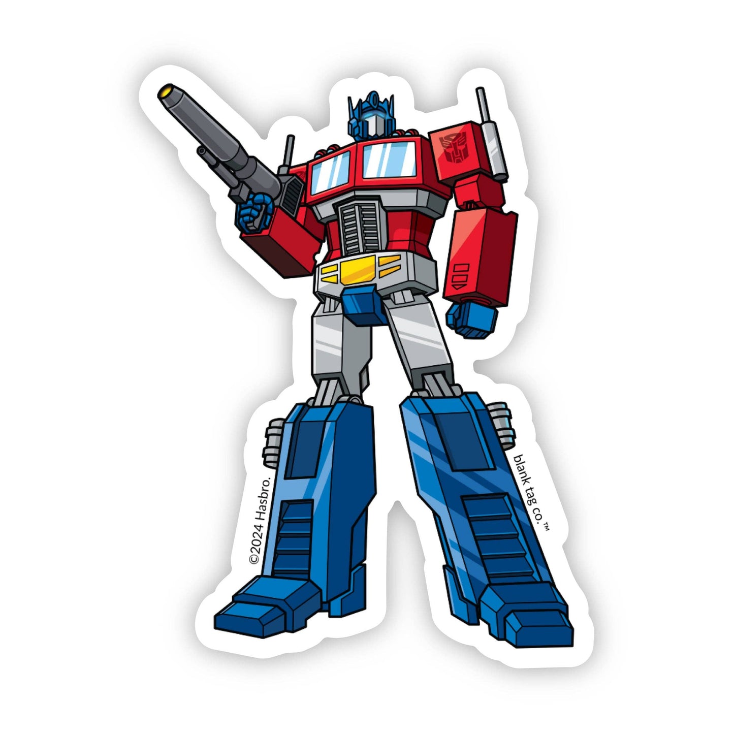 The Optimus Prime Sticker