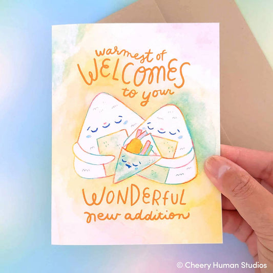 Welcome to Your Wonderful New Addition- Baby | Adoption Card