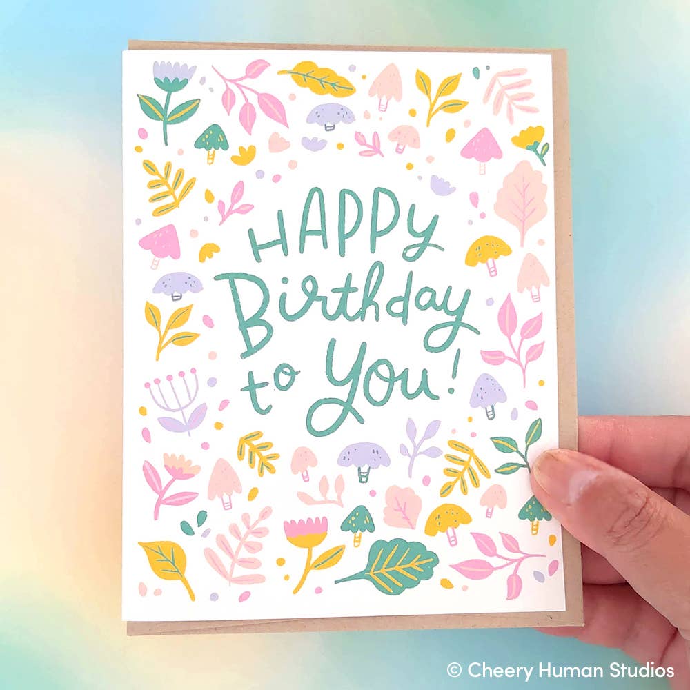 Happy Birthday to You Flowers | Birthday Greeting Card