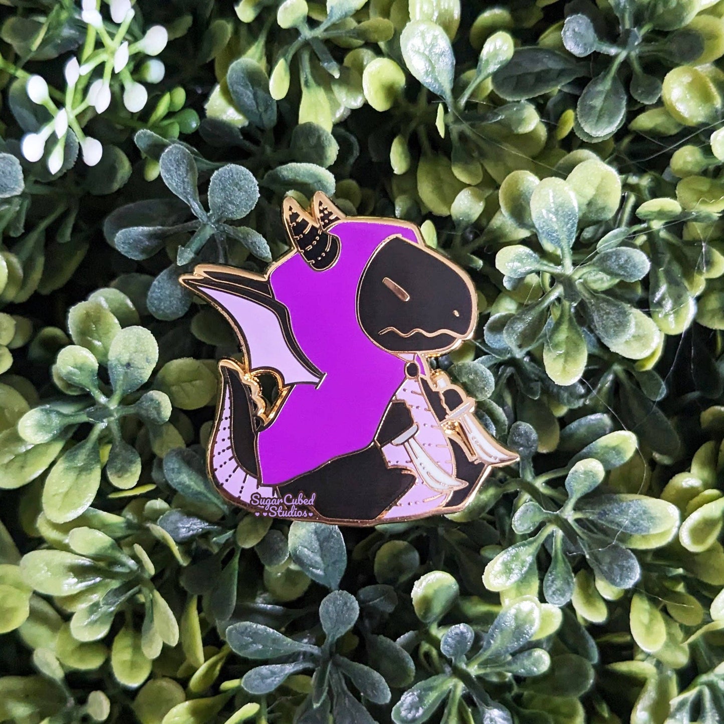 The Draconic Rogue - Dragons and Dragons Enamel Pin