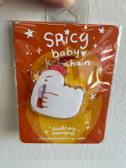 Spicy Baby Keychain