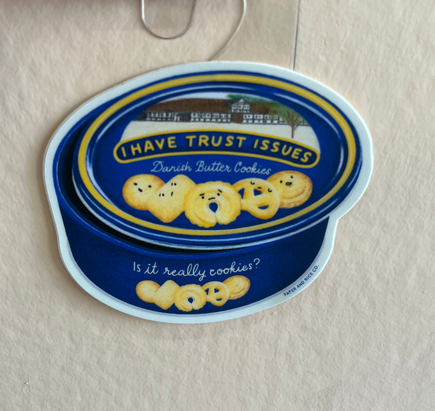 Cookie Tin Sticker