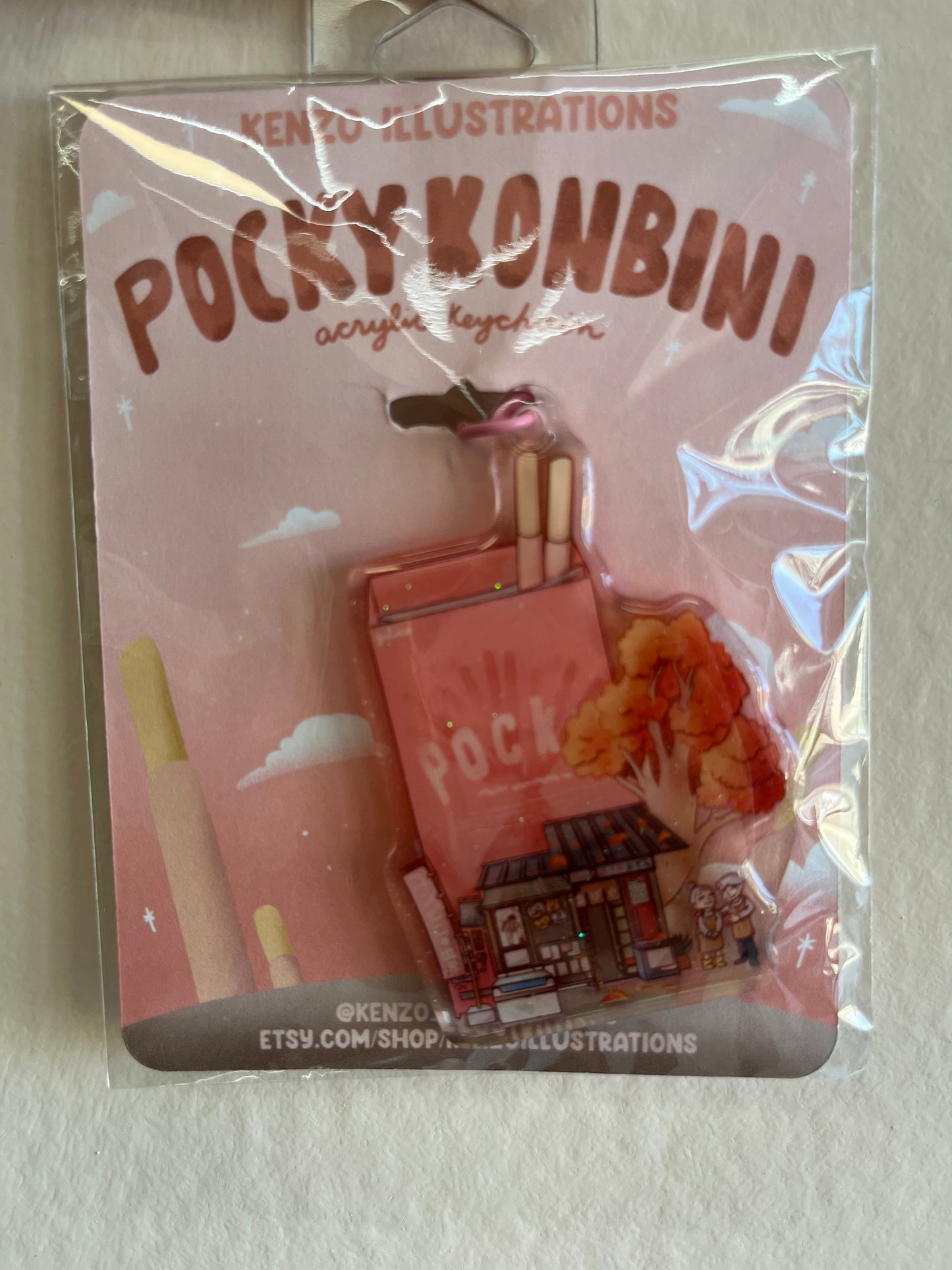 Pocky Konbini Keychain