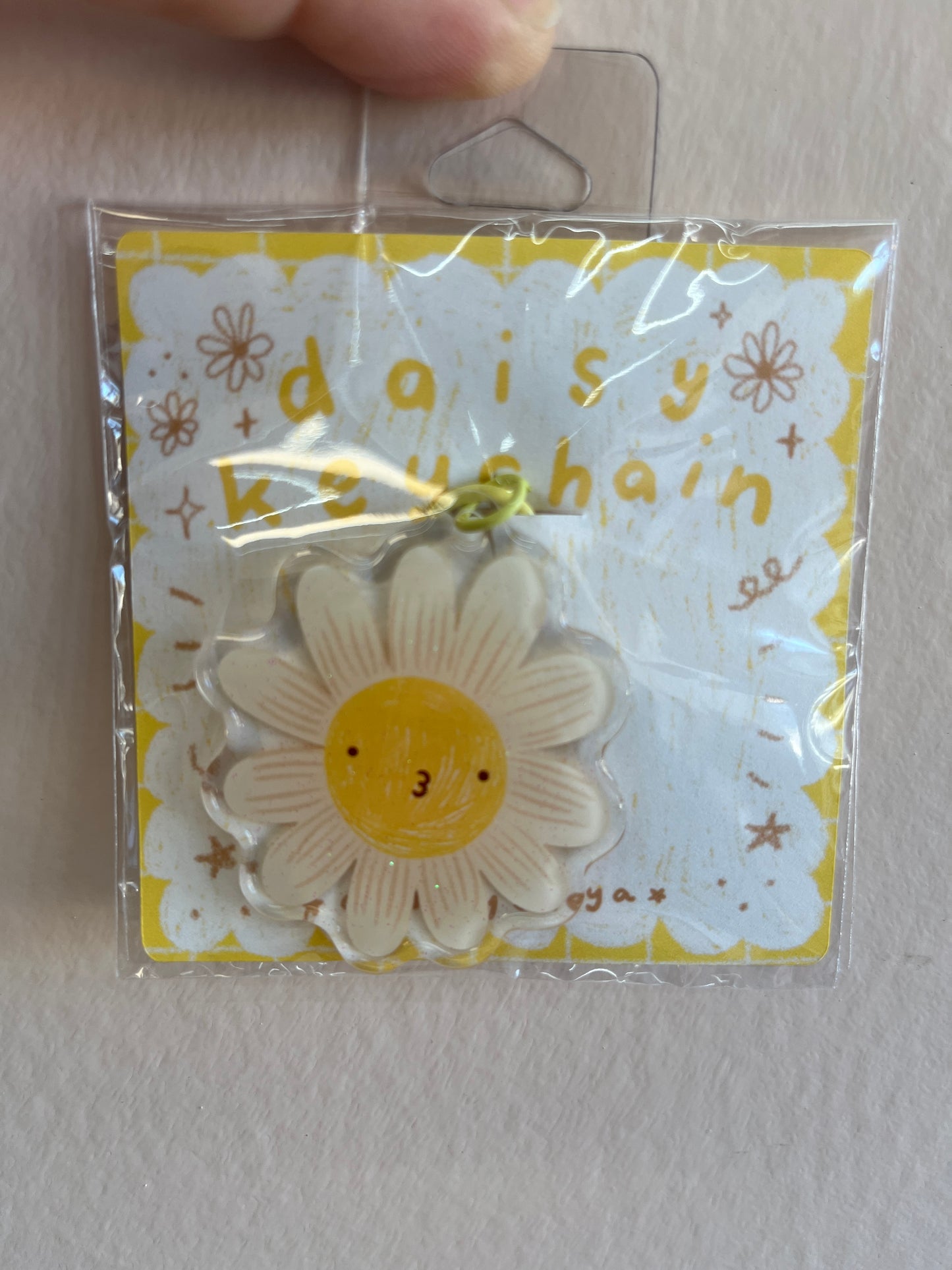 Daisy Keychain