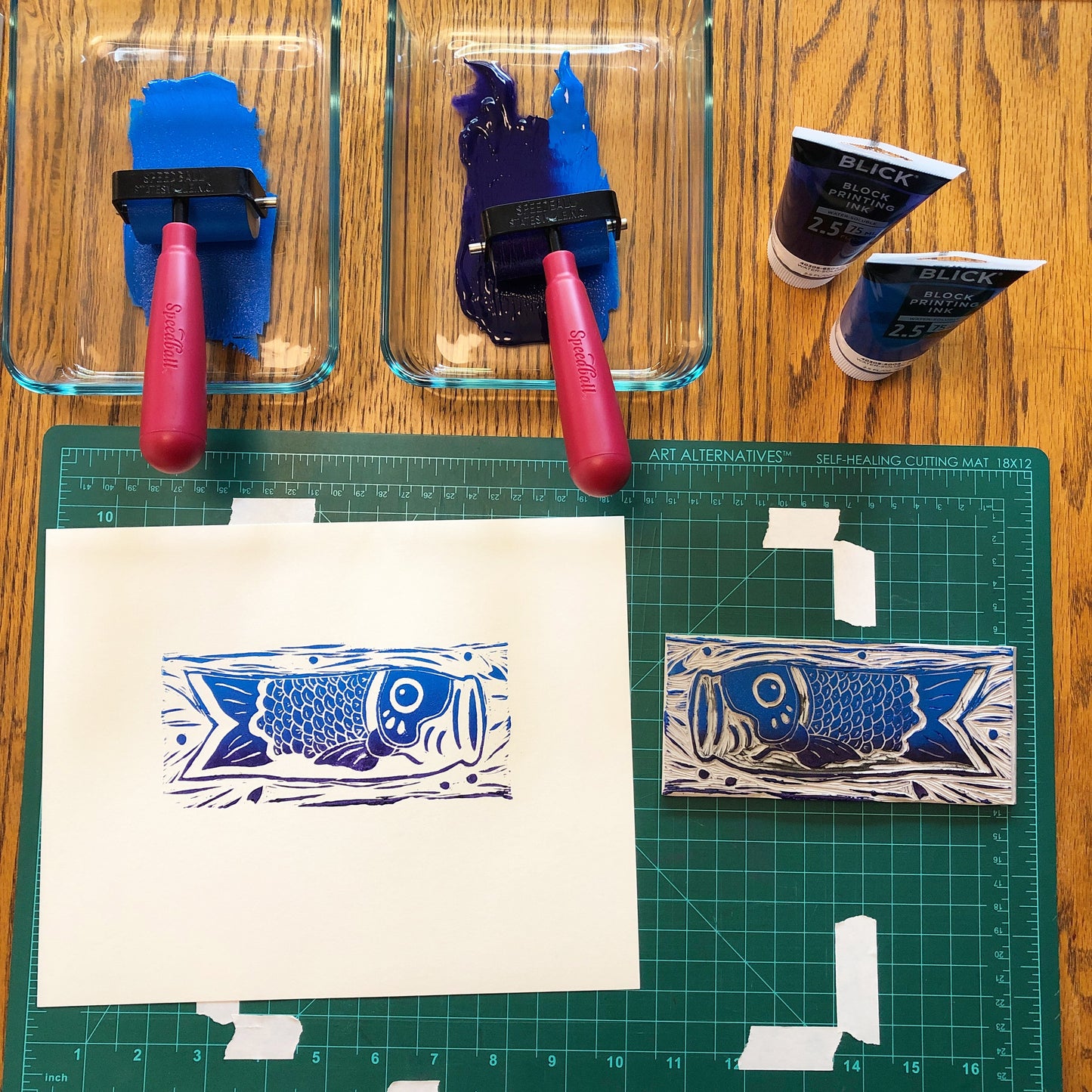 Block Printing 2.0: Learn to Print with Block Printing Ink - 7/26