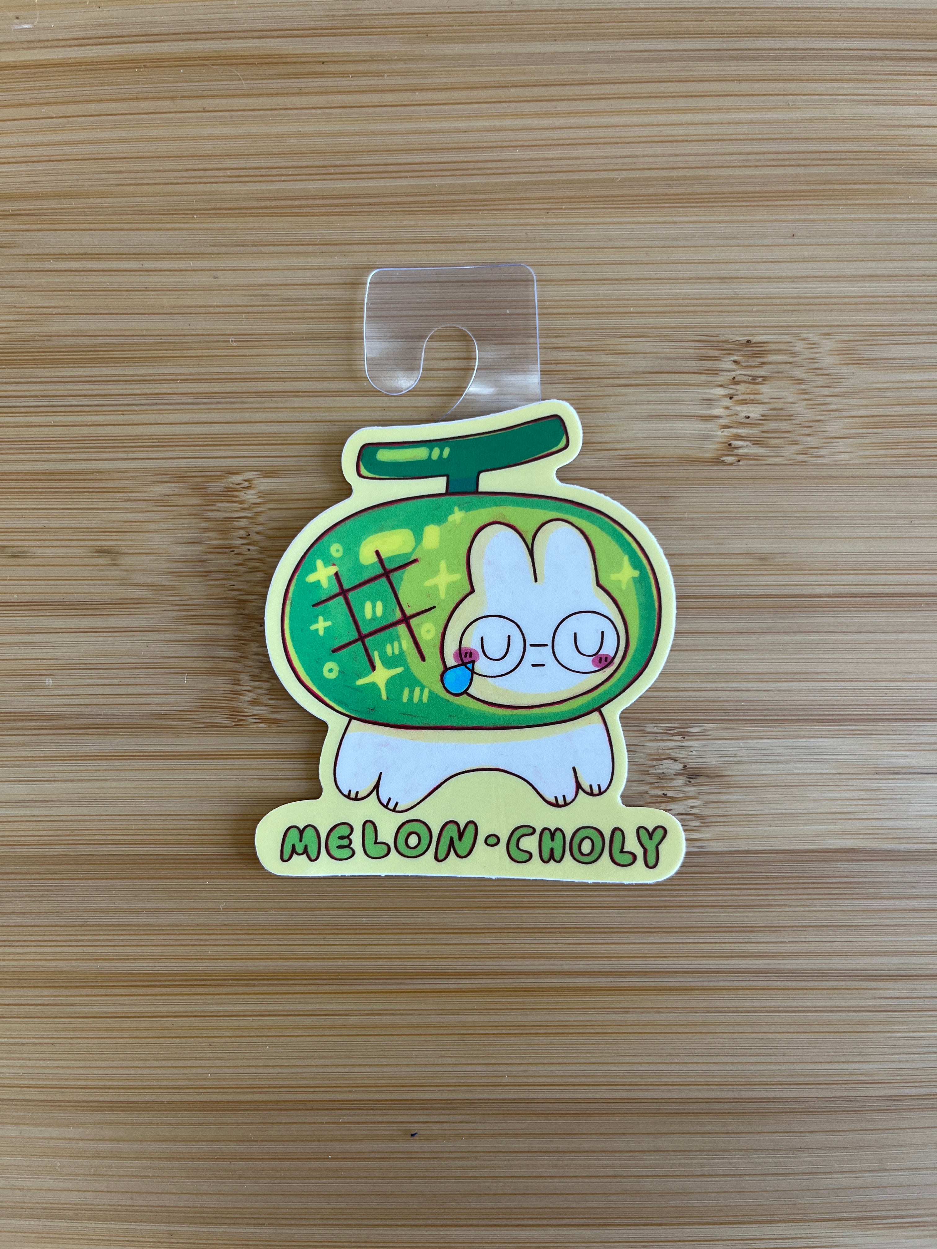 Melon-choly Sticker – Nellita's Craft
