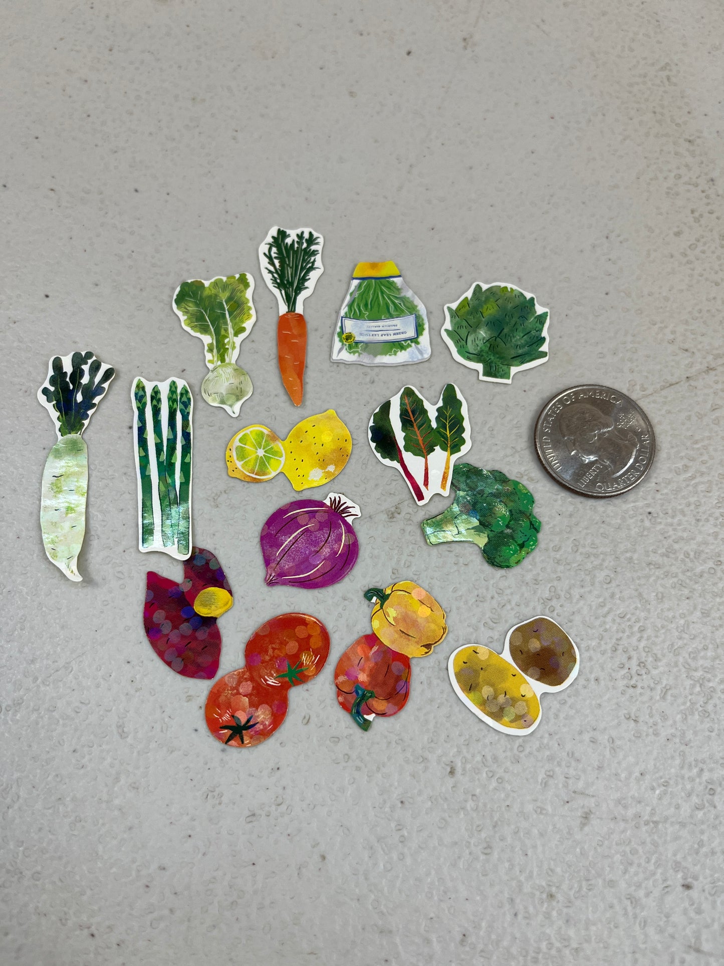 Mini Sticker Box: Farm Fresh Vegetables