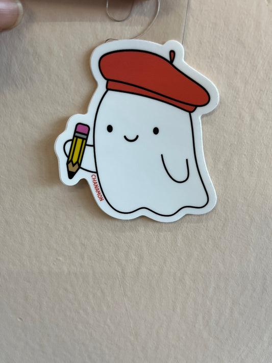 Artist Ghost Sticker