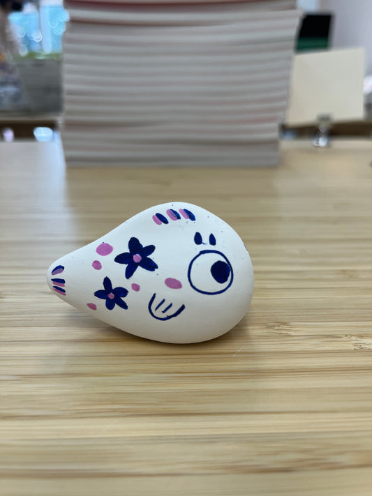 Fish Porcelain Figure