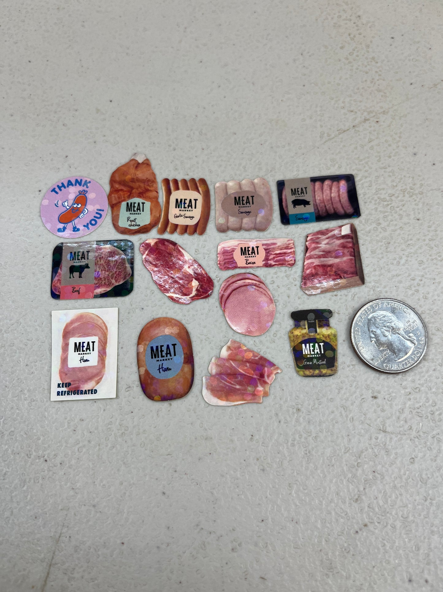 Mini Sticker Box: Meat