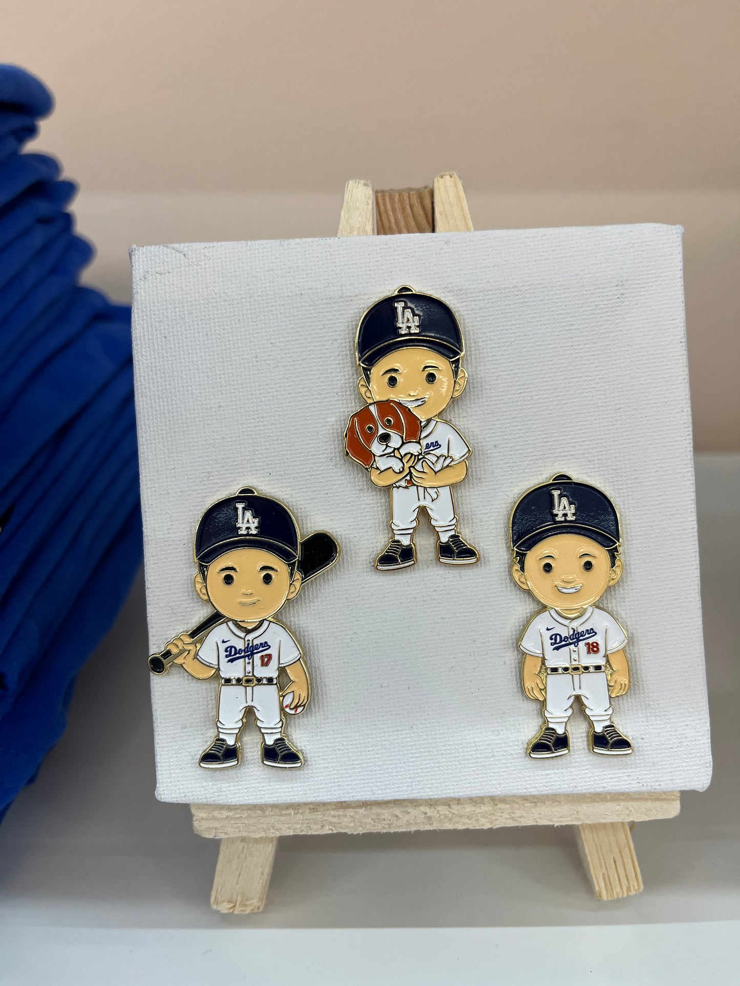 Dodgers Enamel Pins