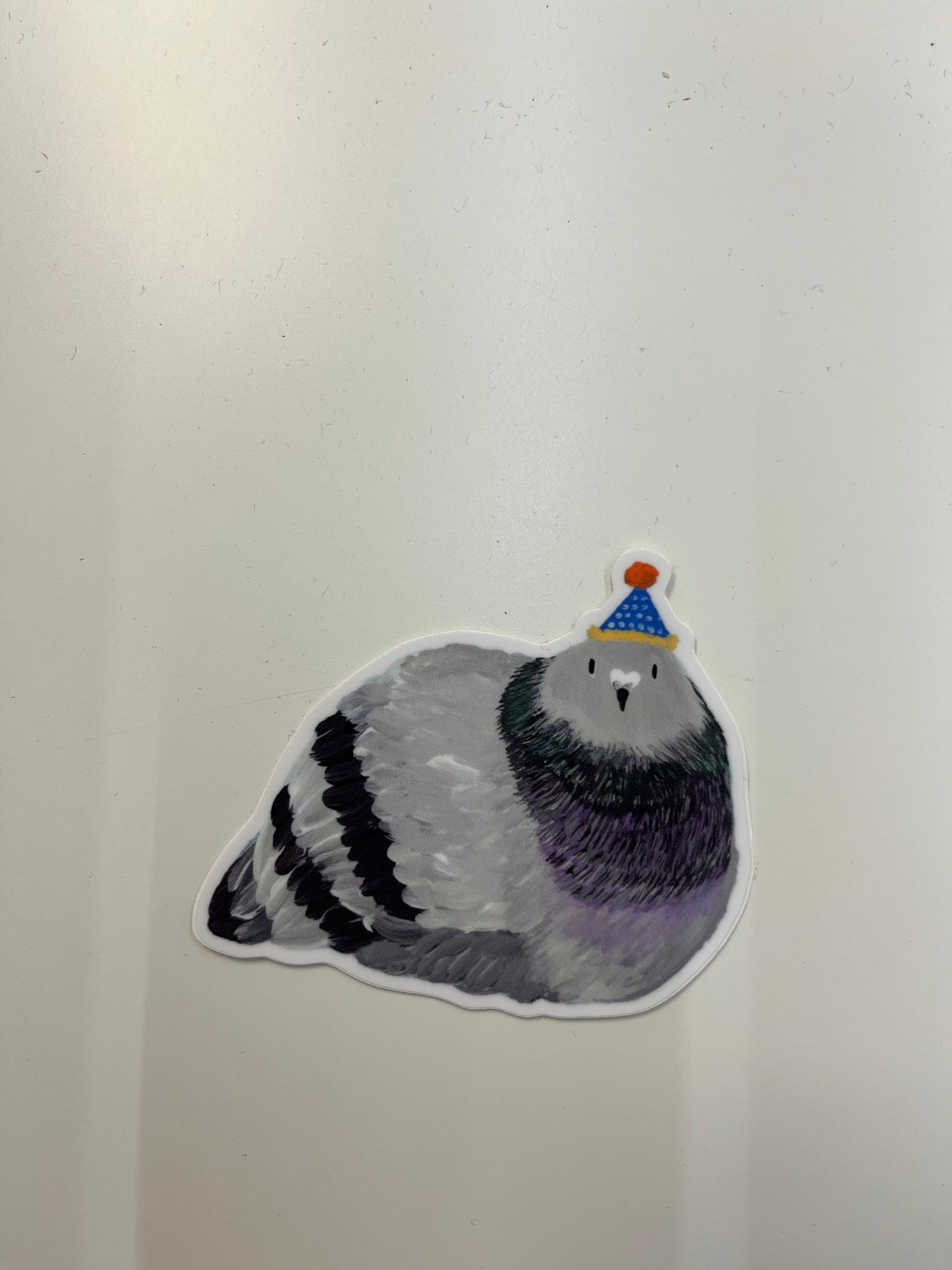 Pigeon Birthday Sticker