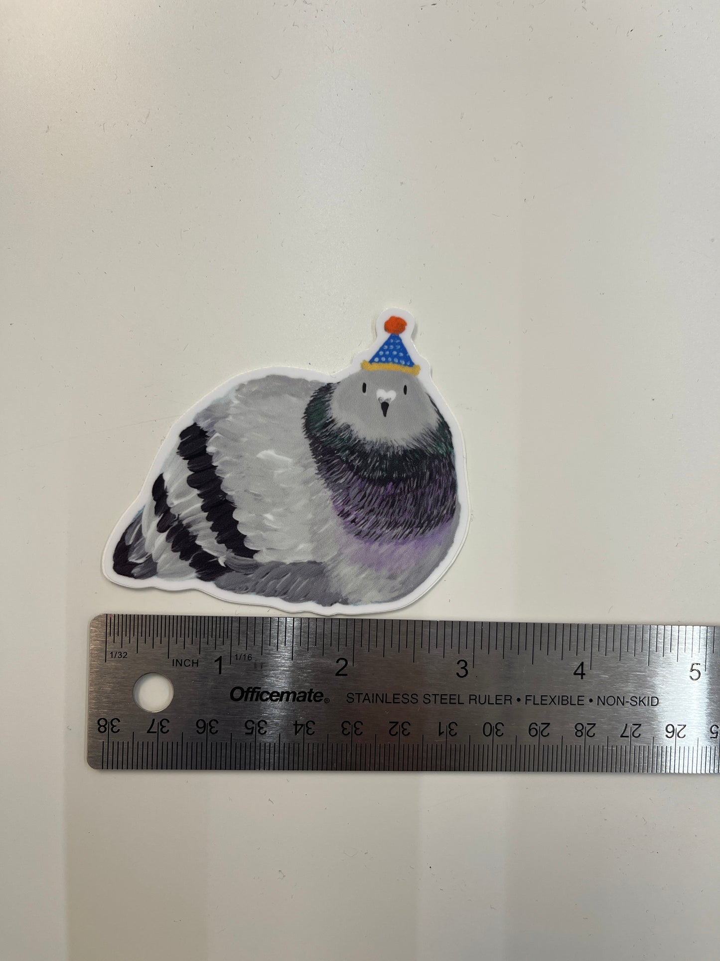 Pigeon Birthday Sticker