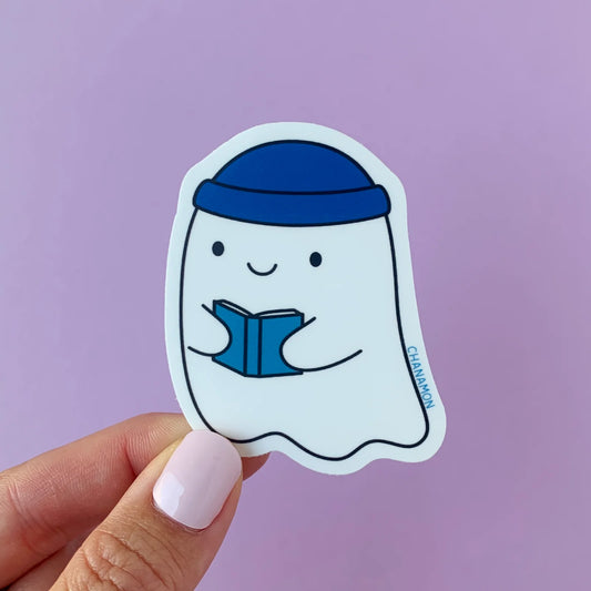 Reading Ghost Sticker