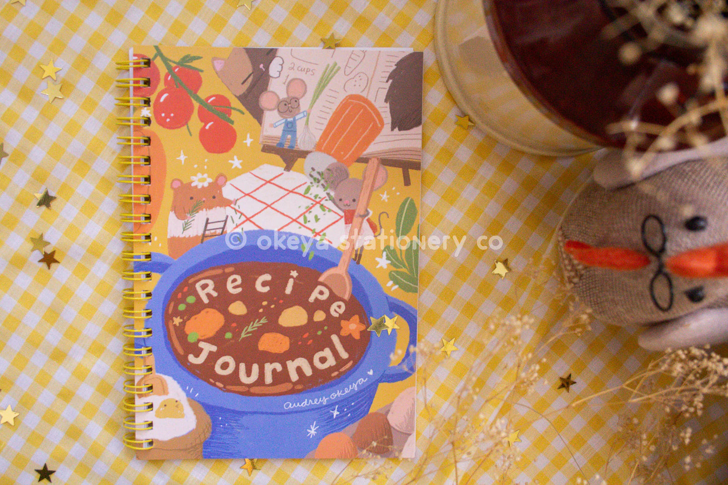 Okeya Stationery - Recipe Journal