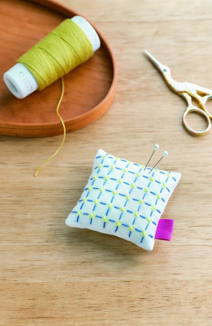 DIY COSMO Sashiko Pin Cushion Kit