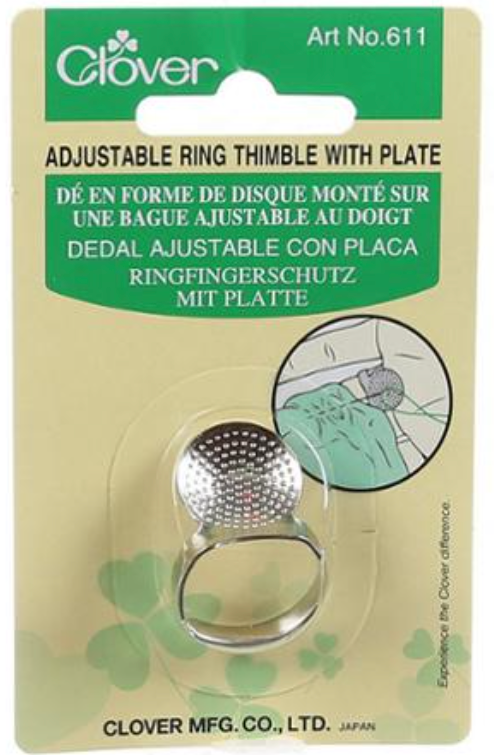 Adjustable Ring Thimble with Plate