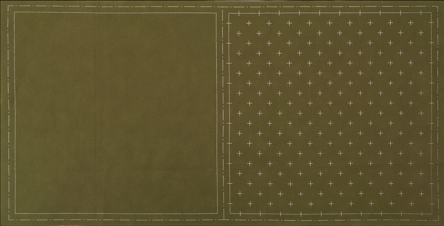 Sashiko Pattern Panel